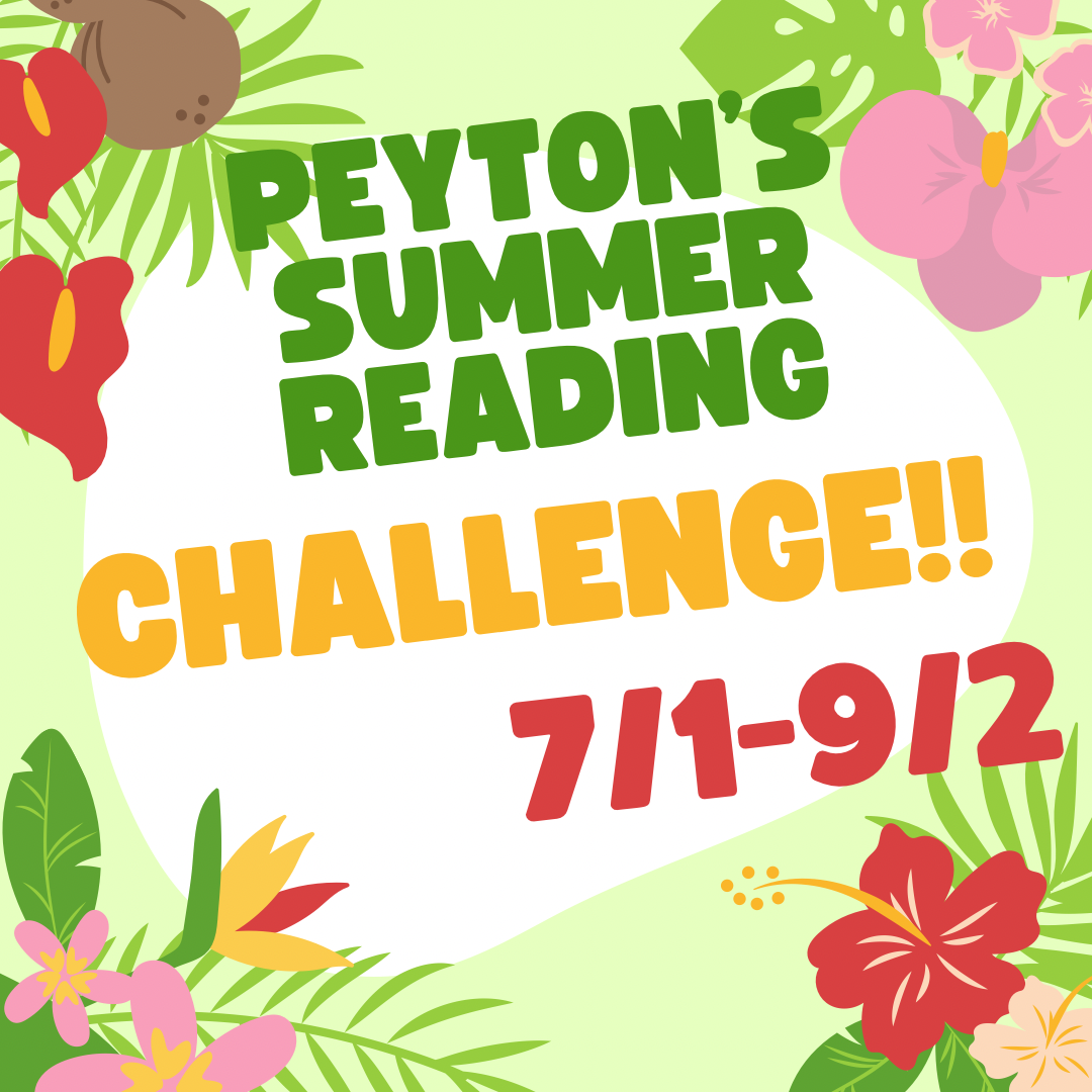 Peyton’s Summer Challenge Donation!